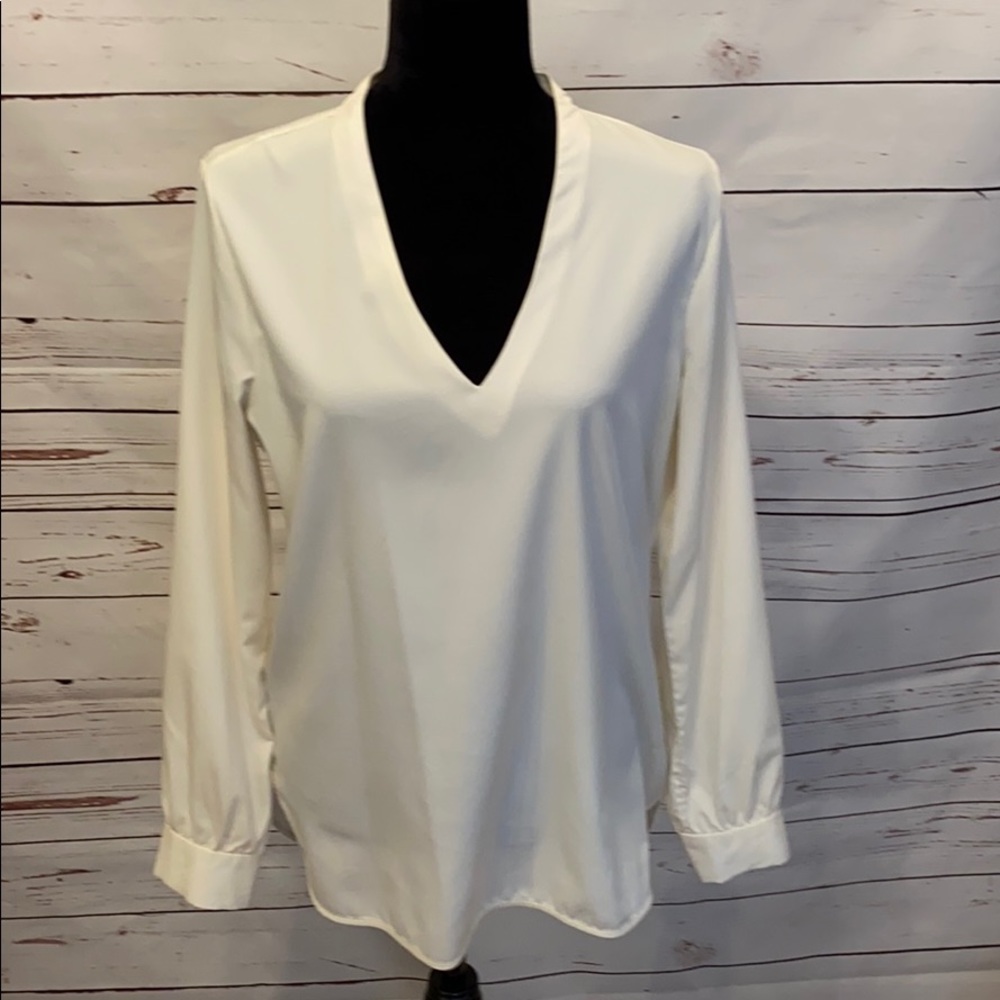 Banana Republic Long Sleeve Dress  Blouse Size Med